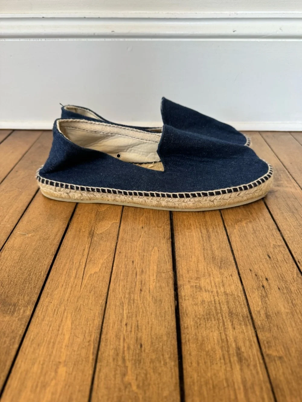 OAS Blue Denim Espadrilles 44 / Men’s 10 Women’s 11